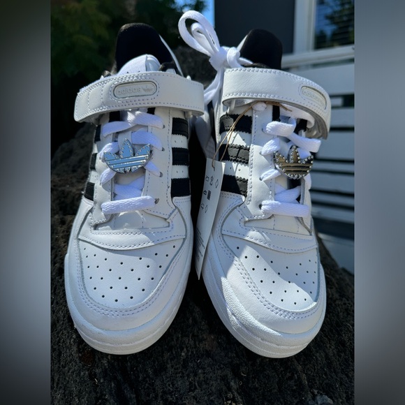 Adidas Forum Low women Cloud White Core Black GY0751, size 7 - Picture 1 of 10